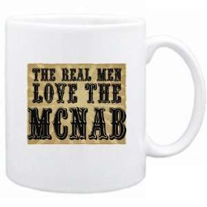    New  The Real Men Love The Mcnab  Mug Dog: Home & Kitchen