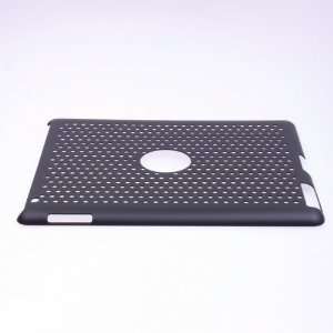   Black Hard Mesh Back Case for iPad 2 2G 2nd