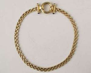 14K Italian Gold Choker Chain Necklace 1.6 t. oz.  