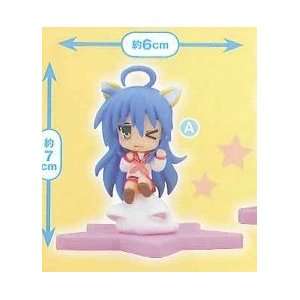  Lucky Star PVC Mini Display Figure Konata Izumi 10cm Toys 