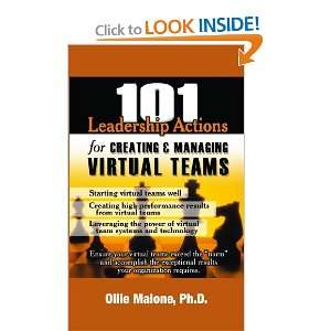  Creating And Managing Virtual Teams [Paperback] Ollie Malone Books