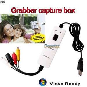 External USB Video Capture Grabber Device DVD Maker 6W  