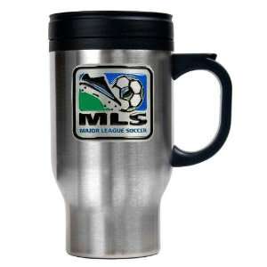  Major League Soccer Logo MLS 16oz Stainless Steel Travel 