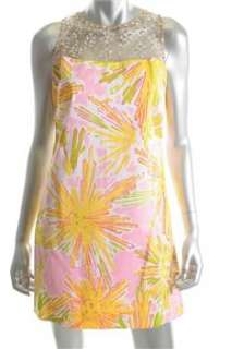 Lilly Pulitzer NEW Pink Versatile Dress Embellished Sale 6  