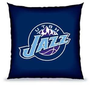 com Utah Jazz Team Souvenir Pillow 12x12   NBA Basketball Sports Team 