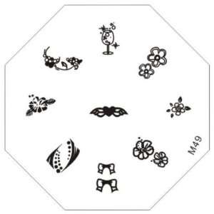  Stamping Nail Art Image Plate   M49: Everything Else