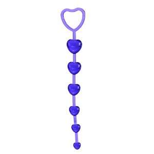  Jel soft luv beads   purple