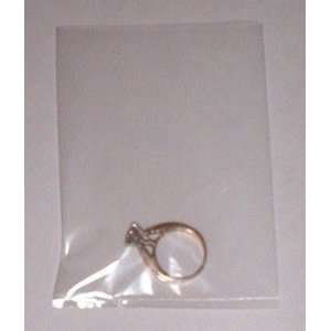  4 x 4 4 Mil Clear Open End Poly Bags / Clear Flat Poly 