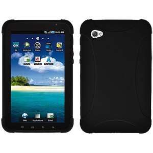  Quality Amzer Silicone Skin Jelly Case Black For Samsung Galaxy Tab 