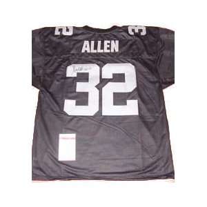   Marcus Allen Autographed Oakland Raiders NFL Jersey: Sports & Outdoors