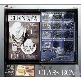 Glass Bead Jewelry Making Kit with 4 in 1 Tool & Beading Tray 