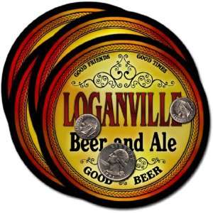  Loganville, GA Beer & Ale Coasters   4pk 