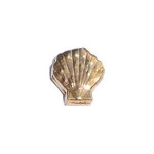  Seashell Floating Charm for Heart Lockets Jewelry
