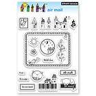 AirMail Package 1505F © Kate Danial TooMuchFun Rubber Stamp