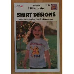  Iron On Little Sister Shirt Designs Craft Pattern (Tulip 