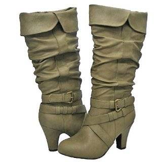    Qupid Praise 10X Black Faux Suede Women Fashion Boots Shoes