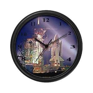  Shuttle Launch Family Wall Clock by 