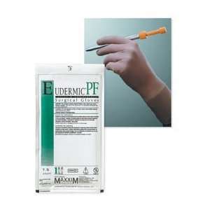 MEDLINE INDUSTRIES 376065 Eudermic PF Latex Surgical Gloves   Size 6.5 