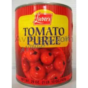 Liebers Tomato Puree 29 oz  Grocery & Gourmet Food