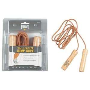  9.5 Leather Ball Bearing Jump Rope from Everlast Sports 