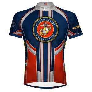  NEW U.S. Marine Corps Cycling Jersey   Medium Everything 