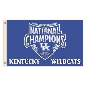 NCAA Kentucky Wildcats 2012 National Basketball Champions 3 by 5 foot 