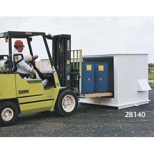   Drum Outdoor Drum Storage Cabinets 120 Gallon Sump.