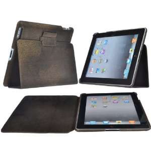  Stand Leather Case Cover for New iPad(Sepia) Everything 