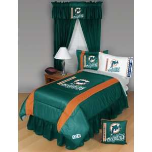  Miami Dolphins Bedding Queen Set: Sports & Outdoors