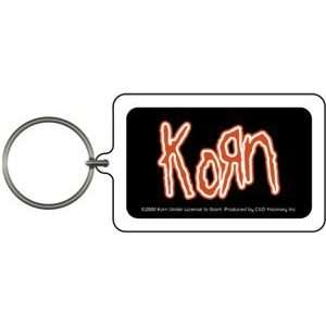  Korn Logo Lucite Keychain K 0148