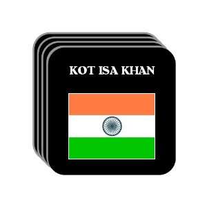  India   KOT ISA KHAN Set of 4 Mini Mousepad Coasters 