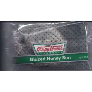 Krispy Kreme Glazed Honey Buns   6 Individually Wrapped Single Serving 