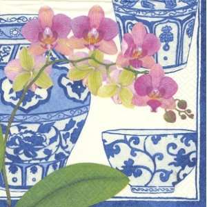  Orchidae Paper Lunch Napkin