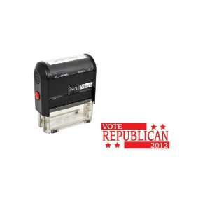  2012 Election Rubber Stamp   VOTE REPUBLICAN 2012 Office 