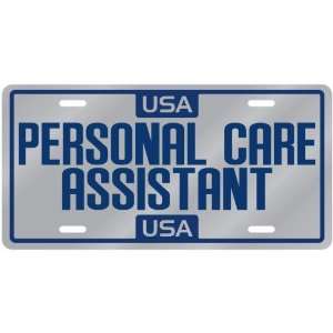  New  Usa Personal Care Assistant  License Plate 