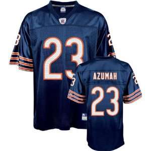 Jerry Azumah Navy Reebok NFL Chicago Bears Kids 4 7 Jersey  