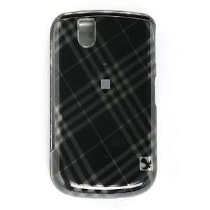   Cover for Blackberry Tour 9630 Case   Cool Smoke Checkers Print: Cell