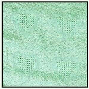   Green Heart Honeycomb Cotton Baby Afghan Throw Blanket