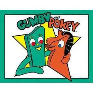 Comic Book Gumby Metal Tin Sign Pokey Nostalgic:  Home 
