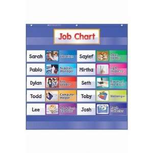  Teachers Friend TF 5103 Class Jobs Pocket Chart Gr K 5 