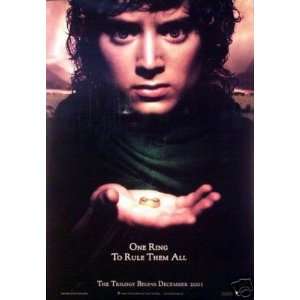  Lord Of The Rings The Fellowship Of The Ring Original 