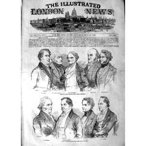 1847 LONDON ELECTIONS CONSERVATIVE LIBERAL RUSSELL MEN:  