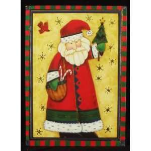 Saint Nick Holiday Christmas Cards, 16 Cards with Coordinating 