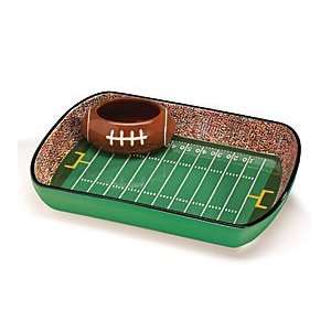  Football Stadium Chip And Dip Serving Set Great For 