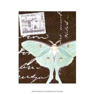  Le Papillon Script I Poster by Vision studio (9.50 x 13.00 