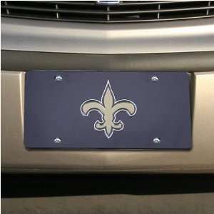   Black and Gold Team Logo Mirror License Plate: Sports & Outdoors