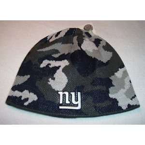  NEW YORK GIANTS CAMOFLAGE BEANIE HAT: Everything Else