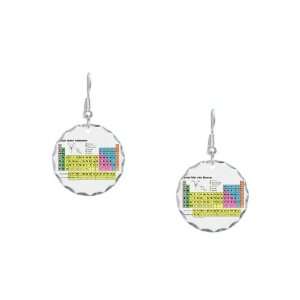  Earring Circle Charm Periodic Table of Elements: Artsmith 