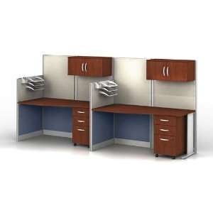  Bush Furniture TwoPerson Workstation Set: Office Products