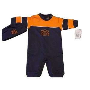  Tigers ( University of ) Infant / Baby Creeper / Coverall With Hat